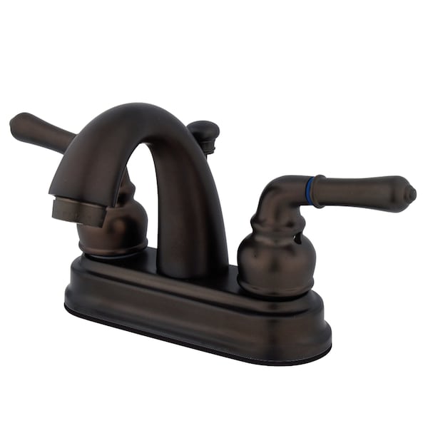 4" Centerset Bathroom Faucet, Oil Rubbed Bronze